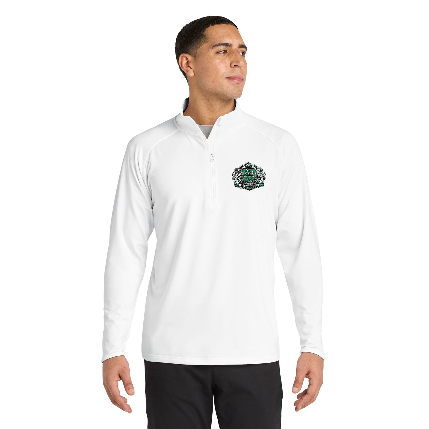 Agent University Crest Quarter-Zip Pullover