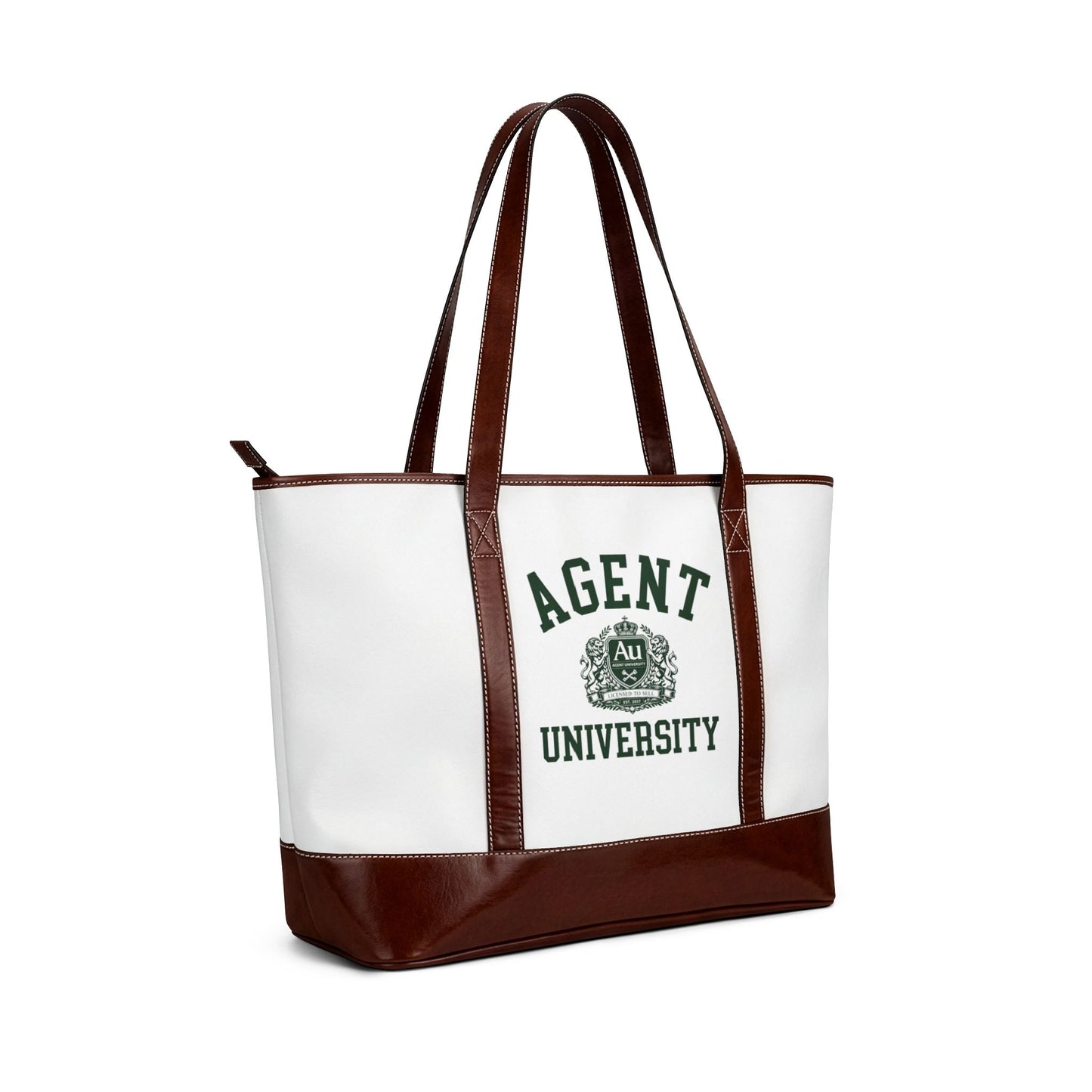 Agent University Tote Bag — Campus-Inspired Handbag for Real Estate & Sales Professionals