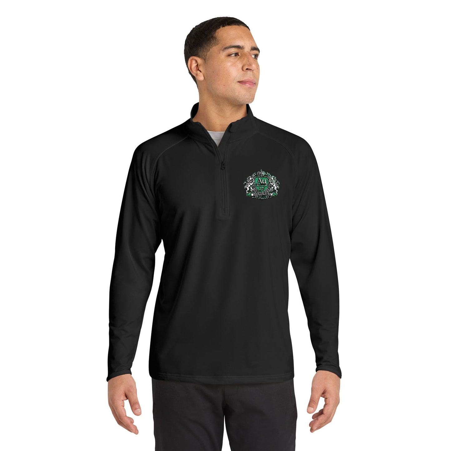 Agent University Crest Quarter-Zip Pullover