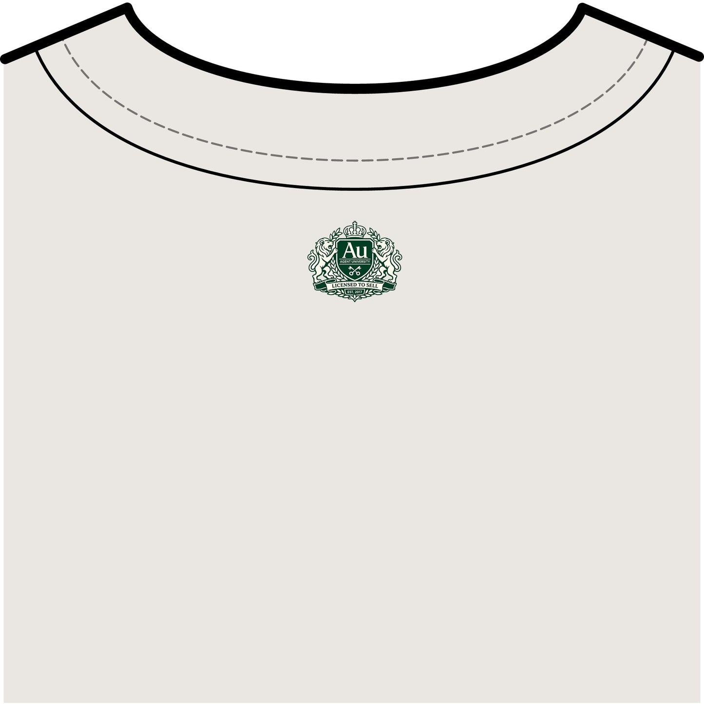 Agent University Vintage Tank Top — Collegiate Crest Muscle Tee