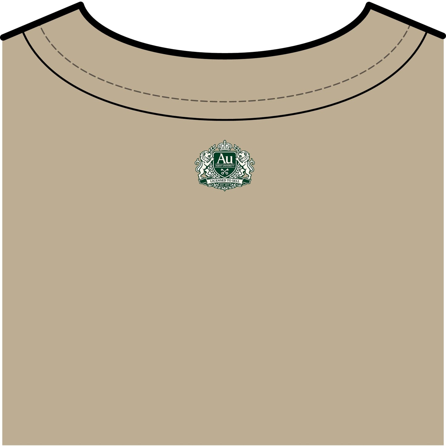 Agent University Vintage Tank Top — Collegiate Crest Muscle Tee