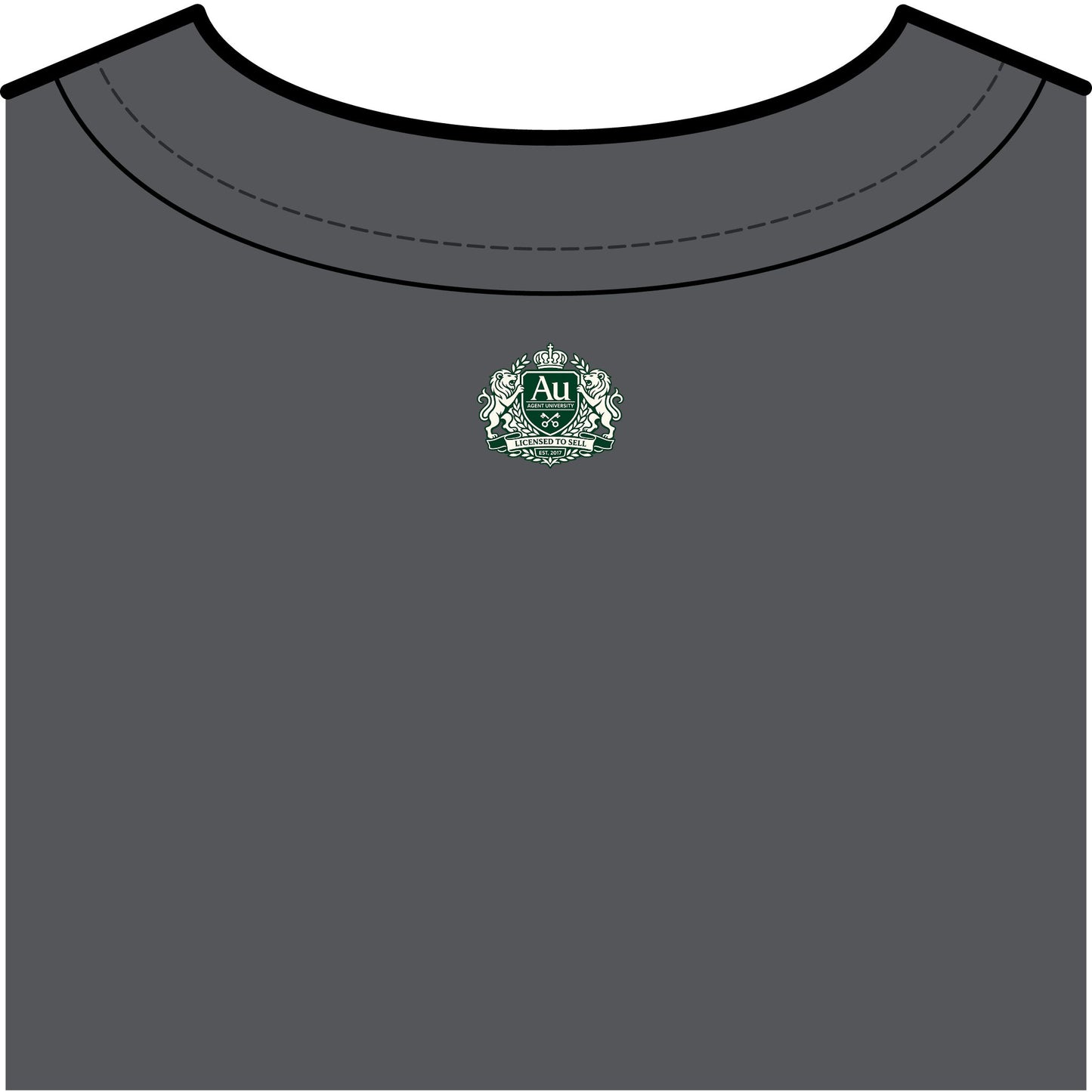 Agent University Vintage Tank Top — Collegiate Crest Muscle Tee