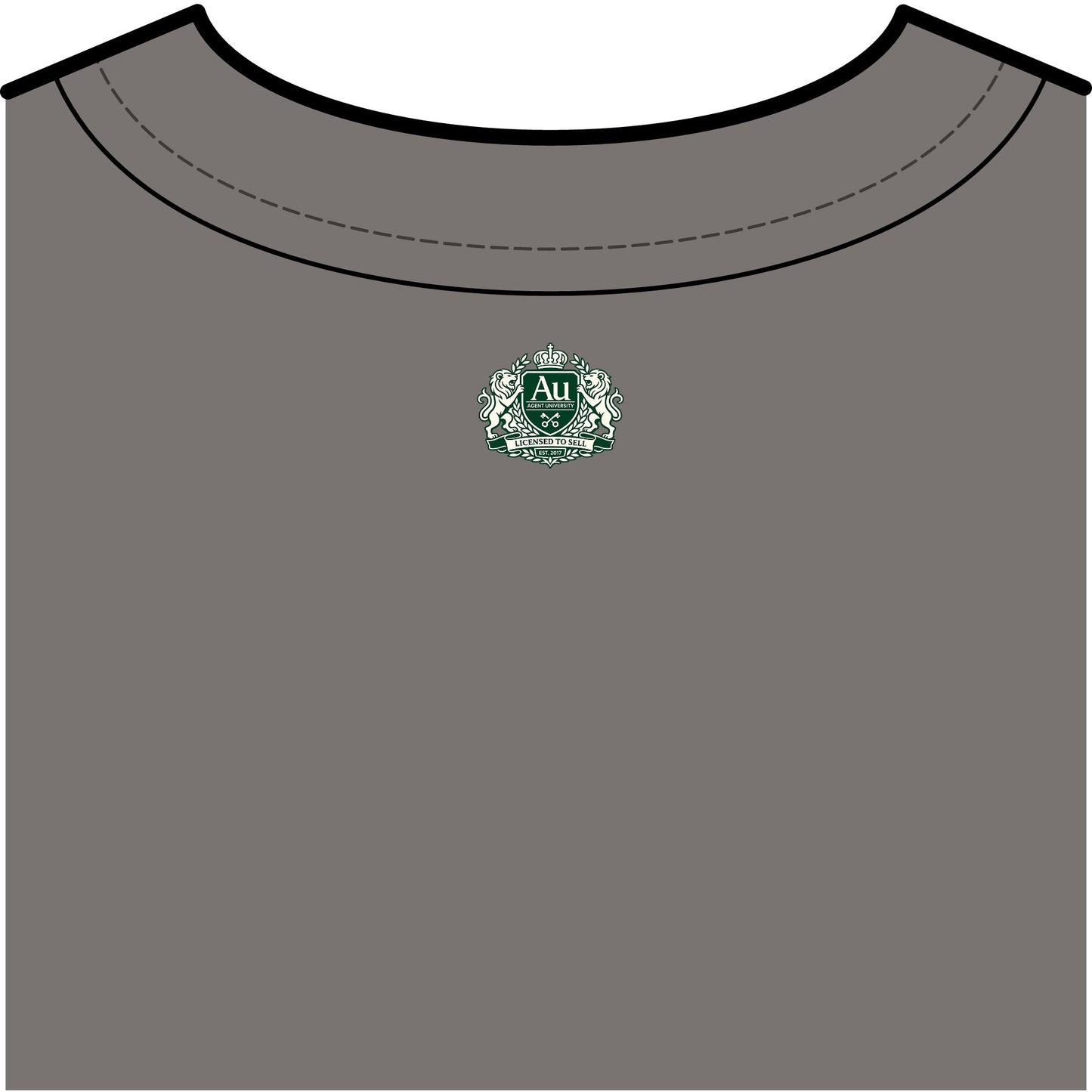 Agent University Vintage Tank Top — Collegiate Crest Muscle Tee