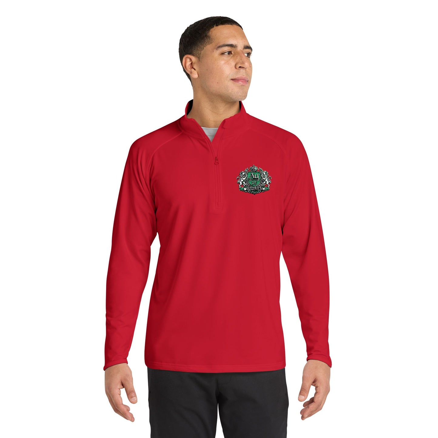 Agent University Crest Quarter-Zip Pullover