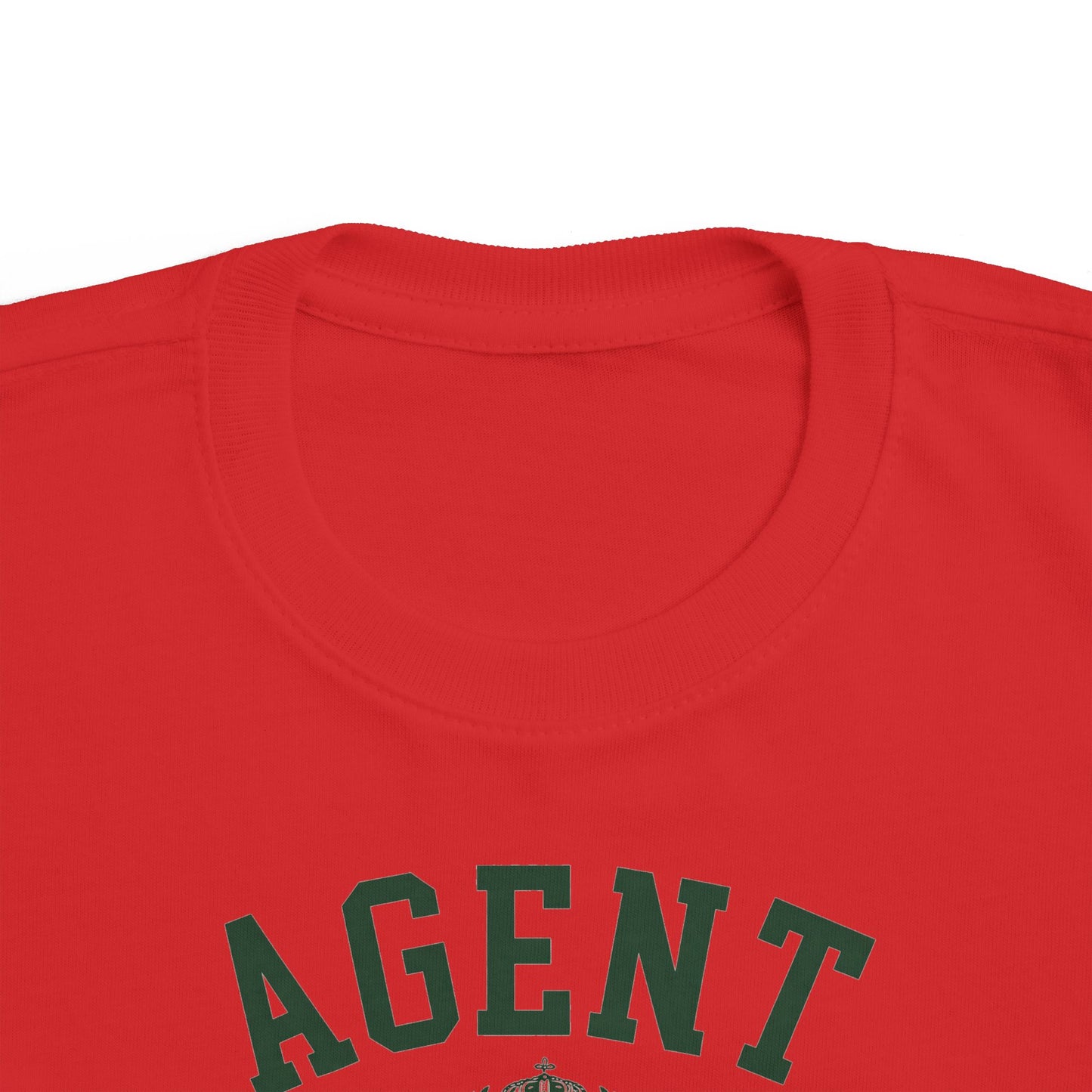 Agent University Toddler Tee – Cute Campus Crest Kids Shirt