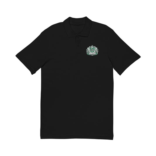 Embroidered Crest Polo Shirt