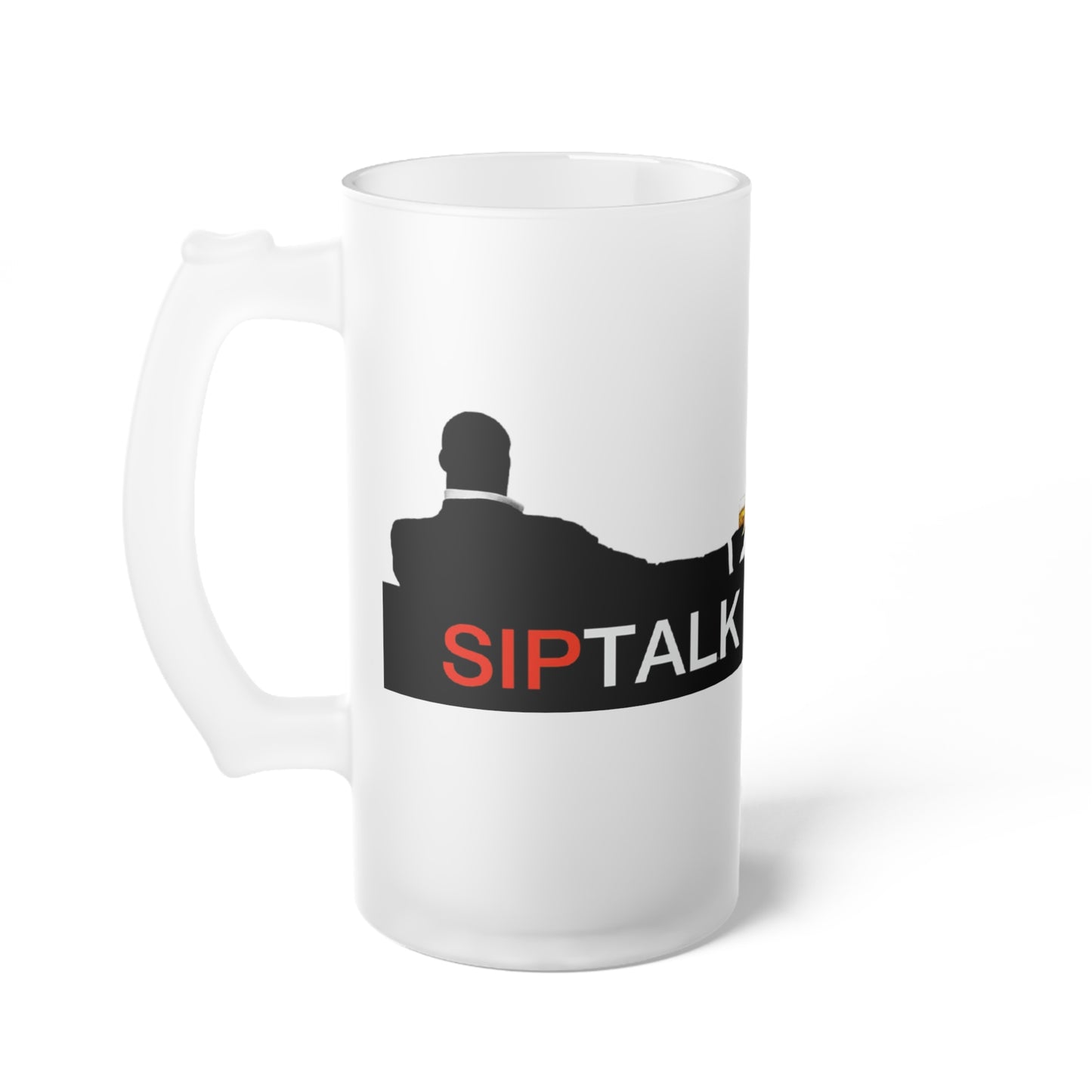 Frosted Glass Beer Mug
