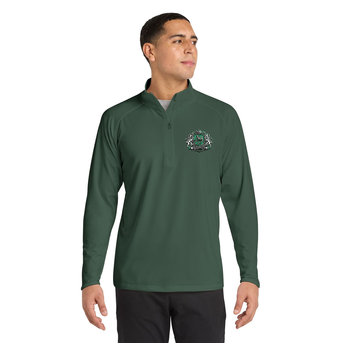 Agent University Crest Quarter-Zip Pullover
