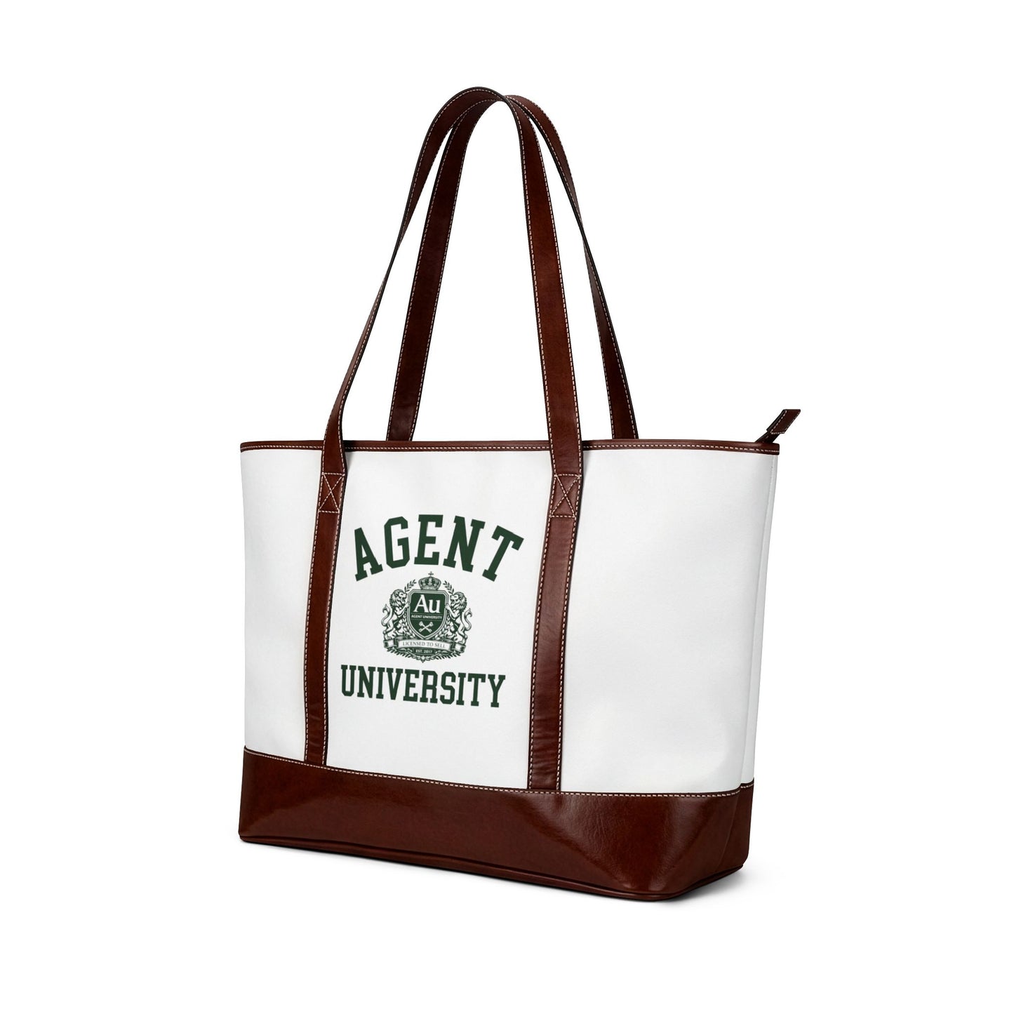 Agent University Tote Bag — Campus-Inspired Handbag for Real Estate & Sales Professionals