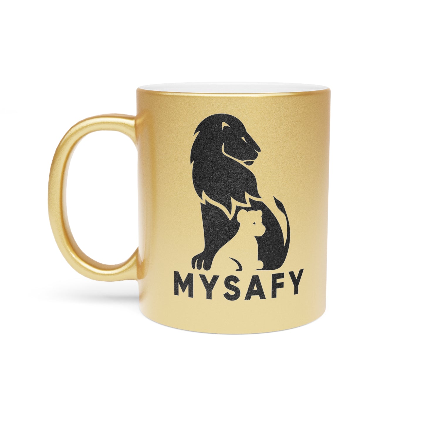 Gold Crokinole Mug
