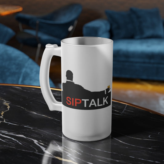 Frosted Glass Beer Mug