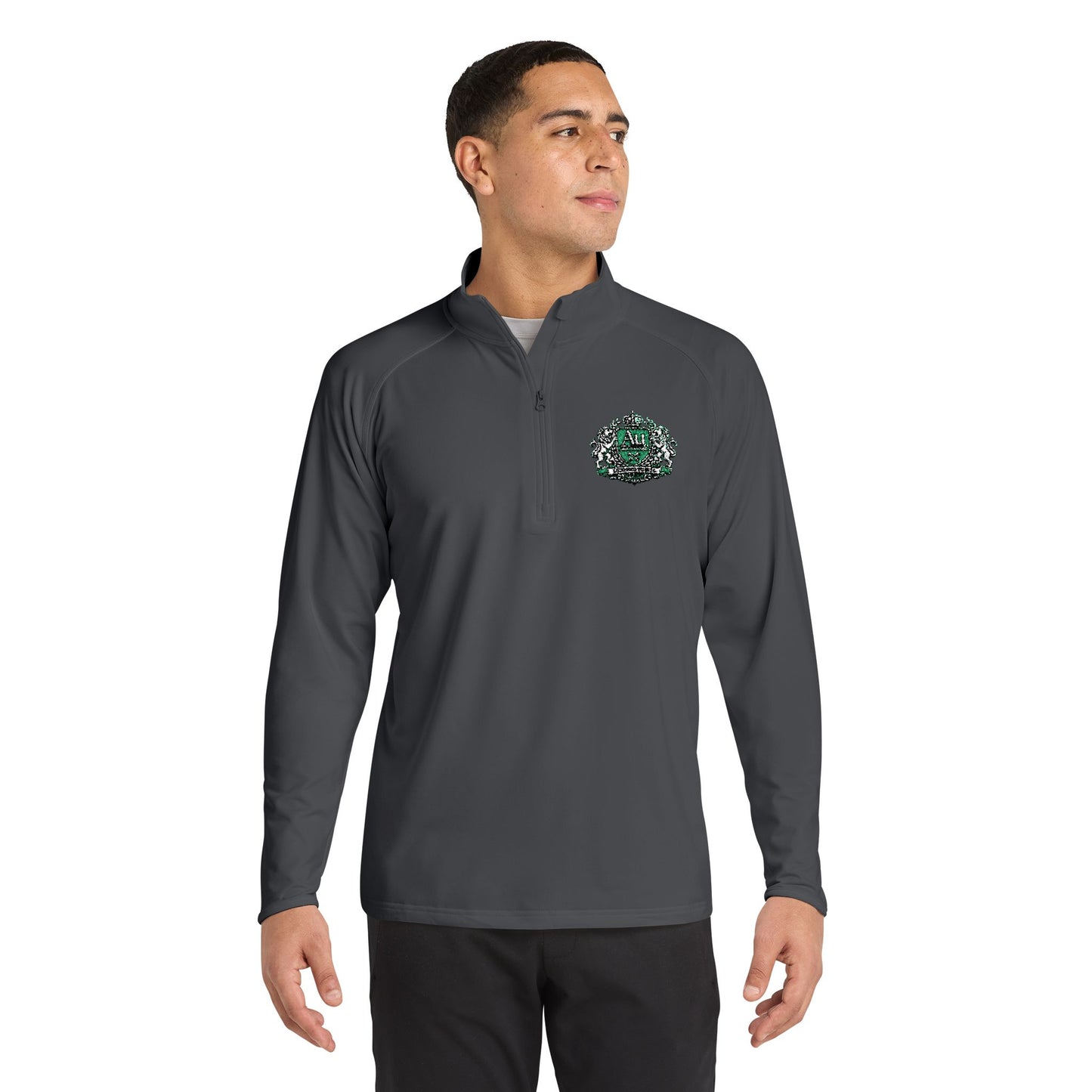Agent University Crest Quarter-Zip Pullover