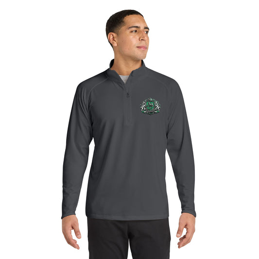 Agent University Crest Quarter-Zip Pullover
