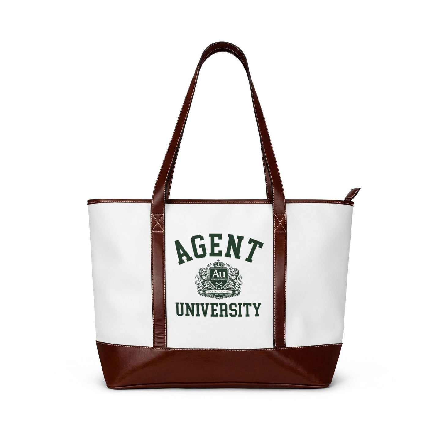 Agent University Tote Bag — Campus-Inspired Handbag for Real Estate & Sales Professionals