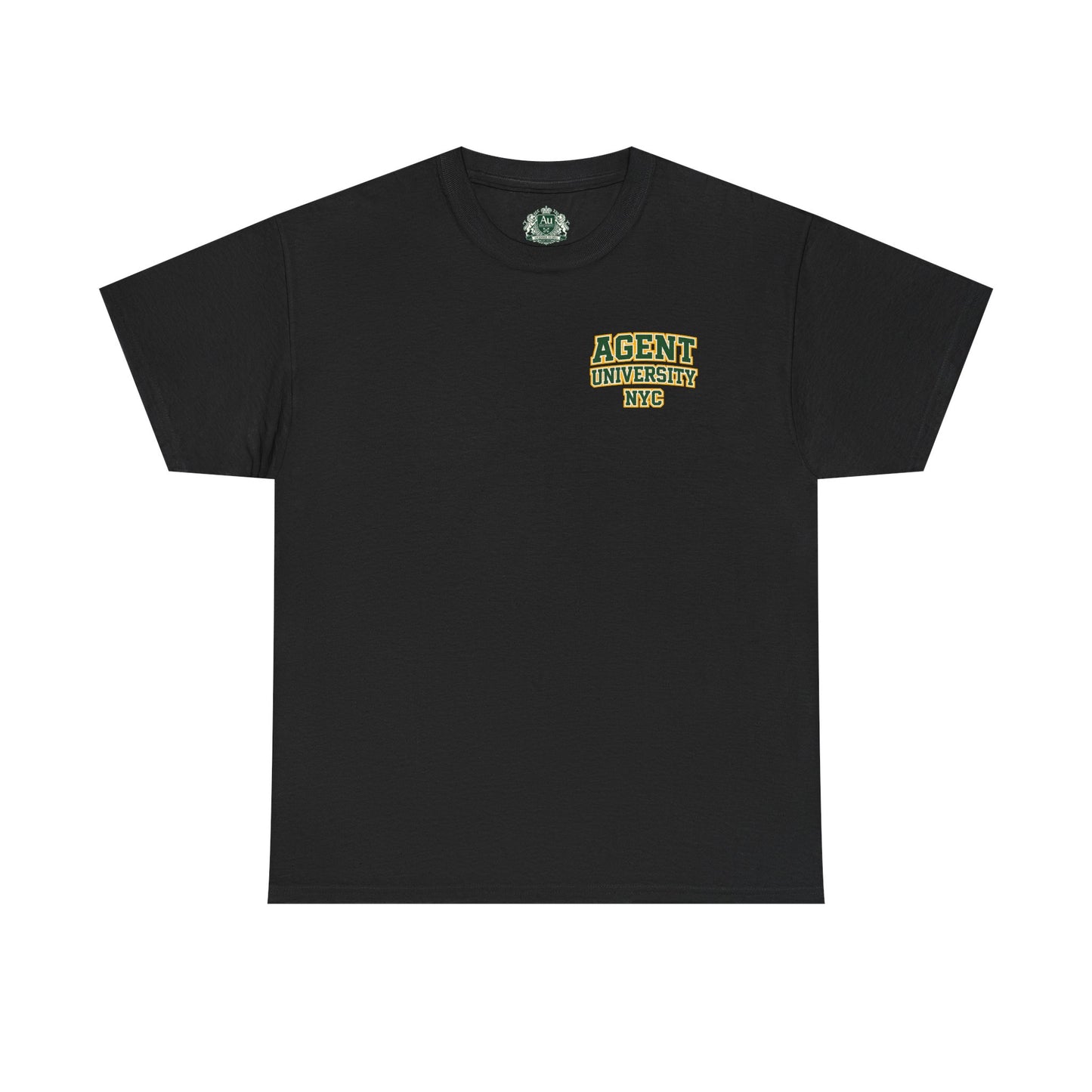 Agent University NYC T-Shirt — 'Au' Crest College Tee